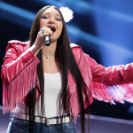 Hailey Wright The Voice Fringe Jacket